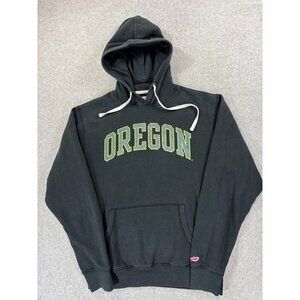 Oregon Ducks League Campus Hoodie Sweatshirt (Men's Medium) Black